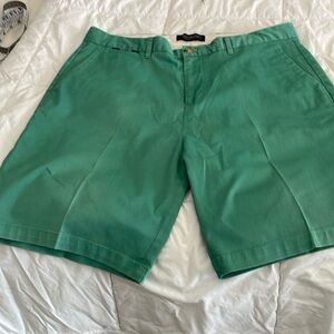 Scotch and soda green shorts waist size 34